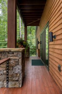 Living Stone Design+Build Hillin-Guilbeau Porch Lighting