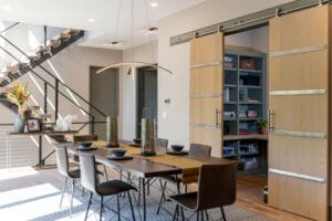 Living Stone Design+Build Contemporary Dining Room