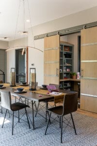 Living Stone Design+Build Modern Dining Table