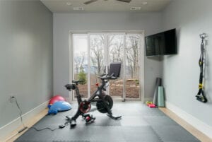 Living Stone Design+Build Hawks Nest Exercise Room