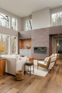 Living Stone Design+Build Hawks Nest Modern Living Room