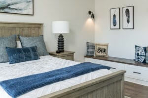 Living Stone Design+Build Logan Bedroom Nook