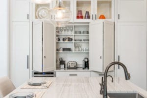 Living Stone Design+Build Bronder Residence Kitchen Storage