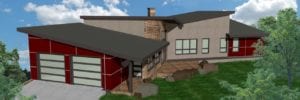 the rocky ridge computer rendering